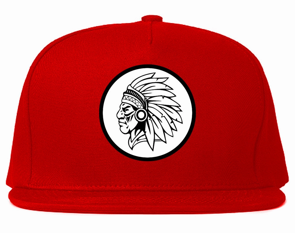 Indian Native Headdress Snapback Hat