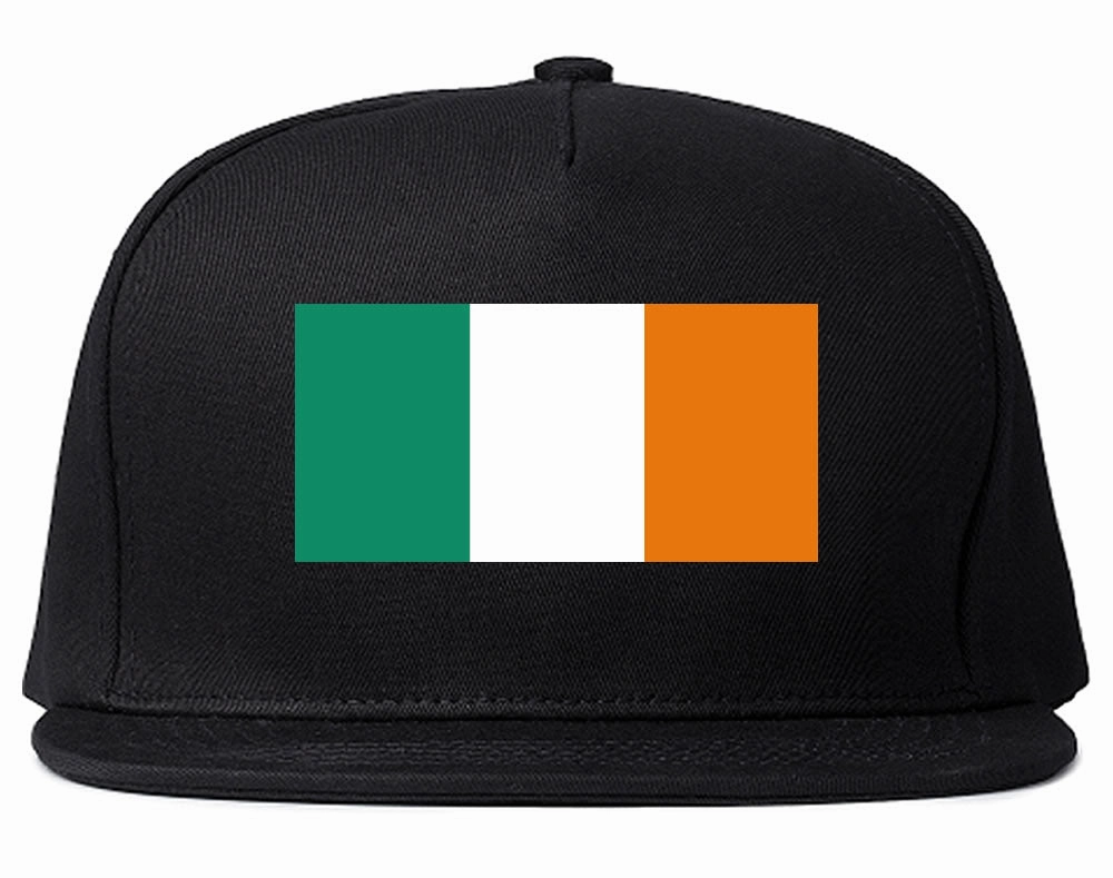 Ireland Flag Country Printed Snapback Hat Cap