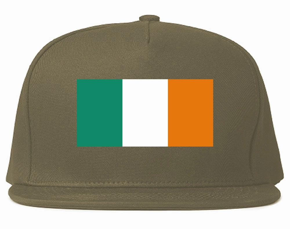 Ireland Flag Country Printed Snapback Hat Cap
