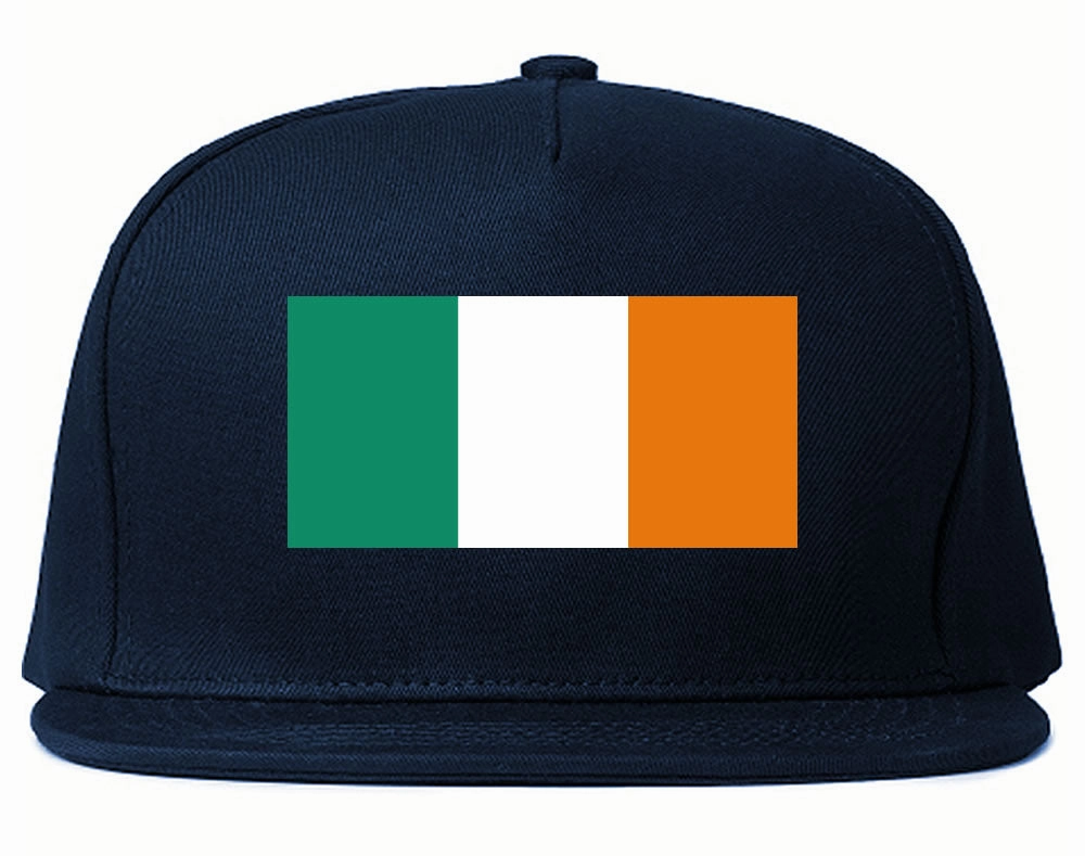 Ireland Flag Country Printed Snapback Hat Cap