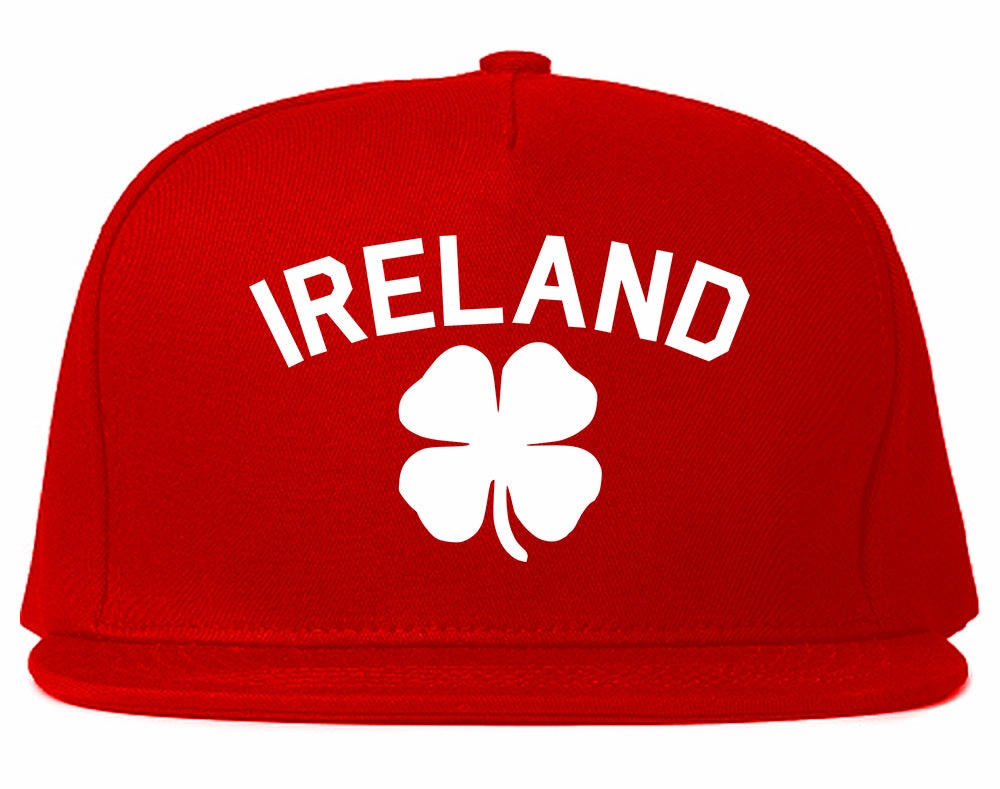 Ireland Shamrock St Paddys Day Mens Snapback Hat