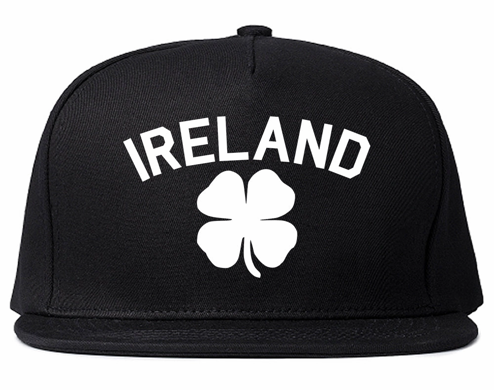 Ireland Shamrock St Paddys Day Mens Snapback Hat