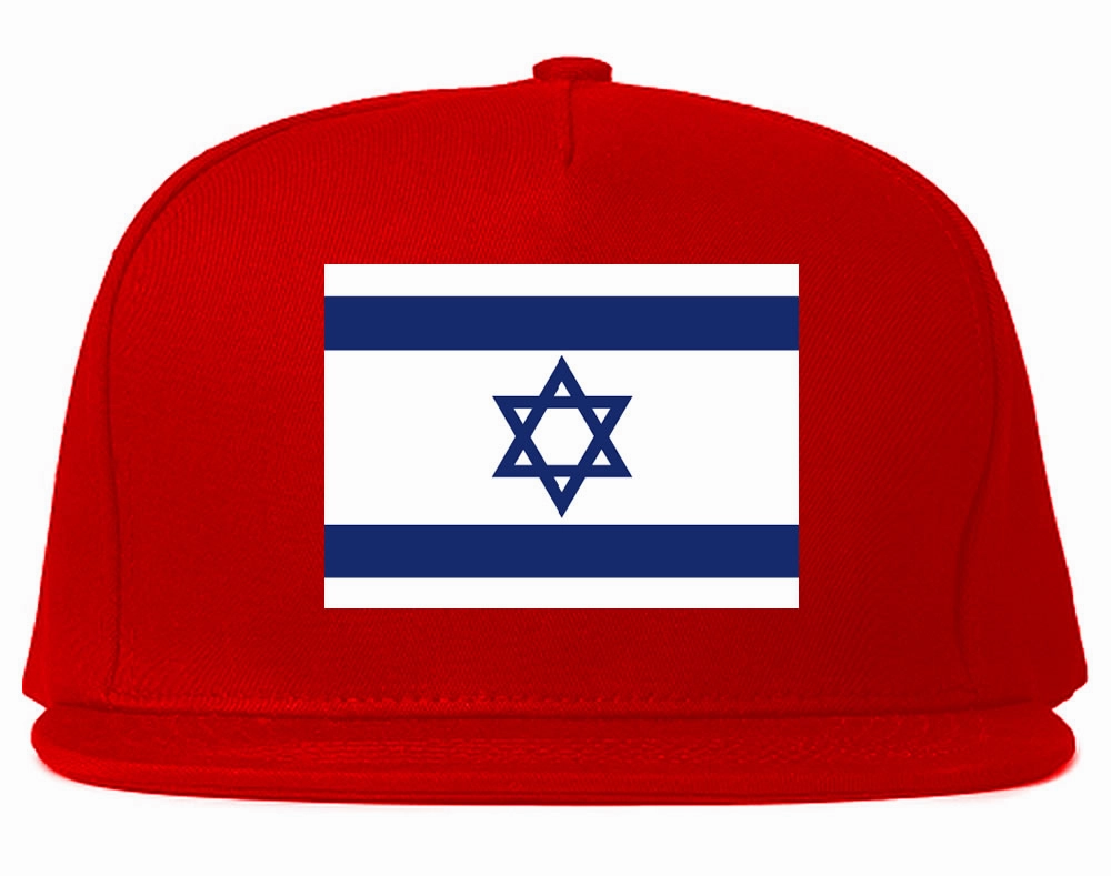 Israel Flag Country Printed Snapback Hat Cap