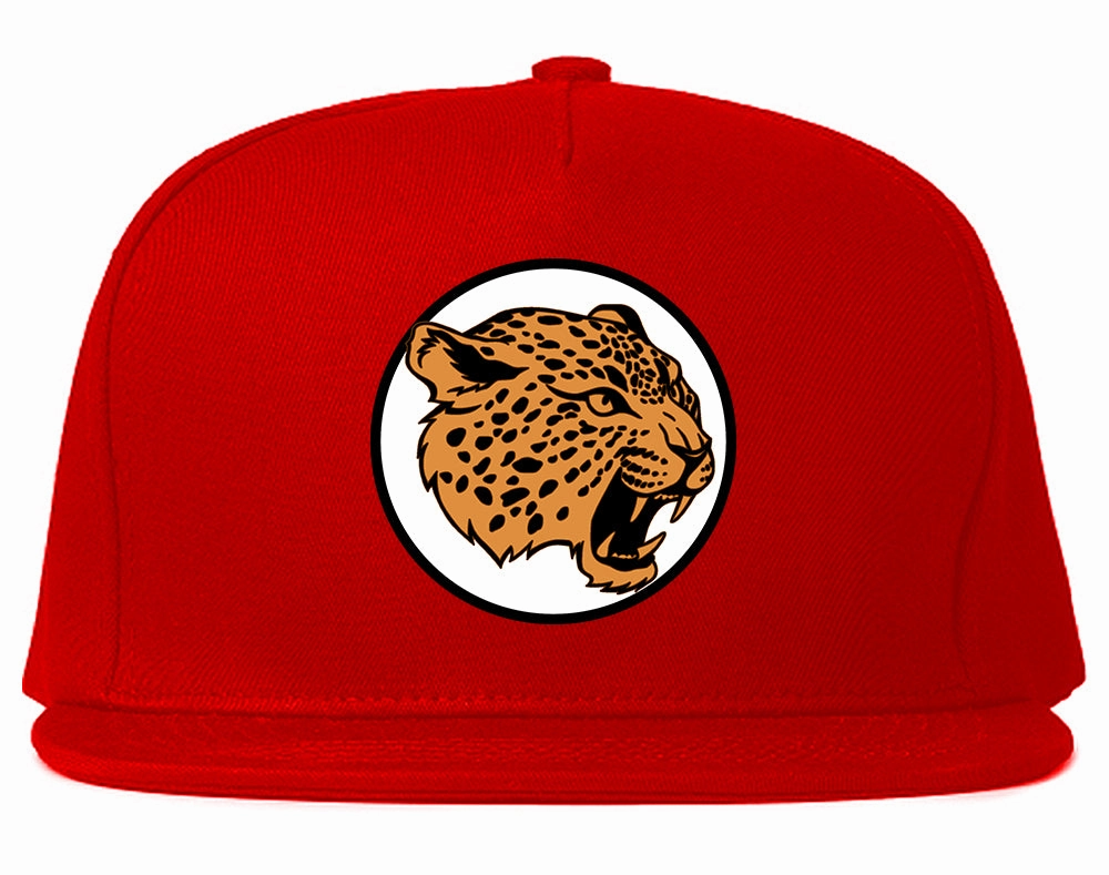 Jaguar Print Mens Snapback Hat