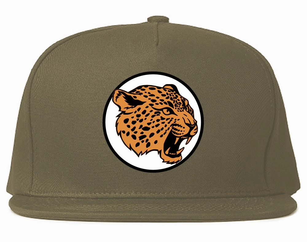 Jaguar Print Mens Snapback Hat