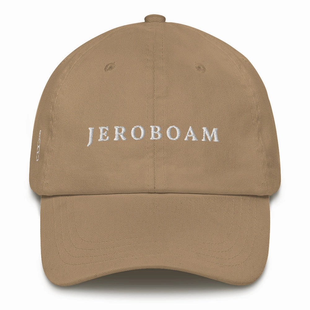 Jeroboam Cap White Font