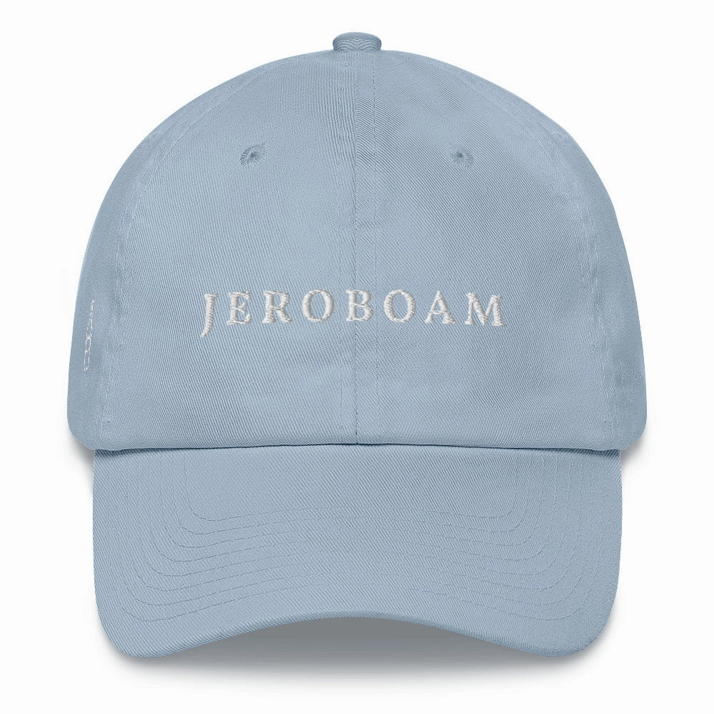Jeroboam Cap White Font