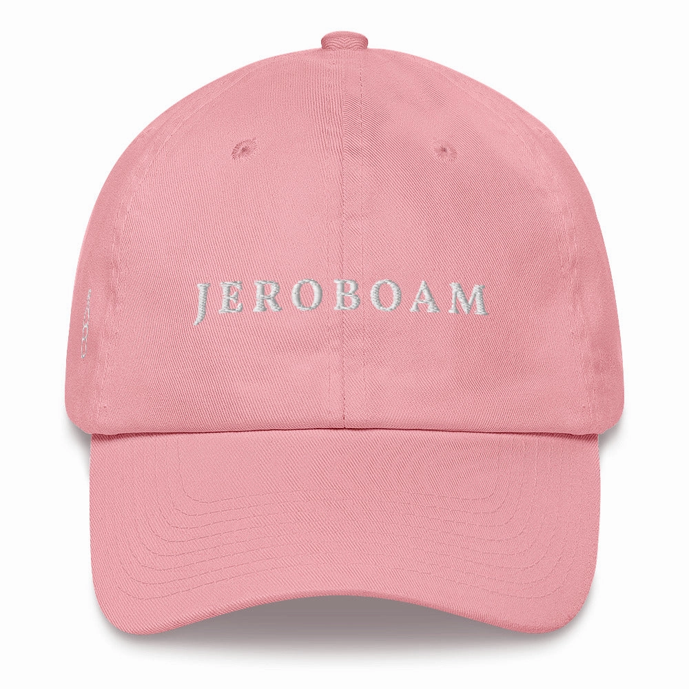 Jeroboam Cap White Font