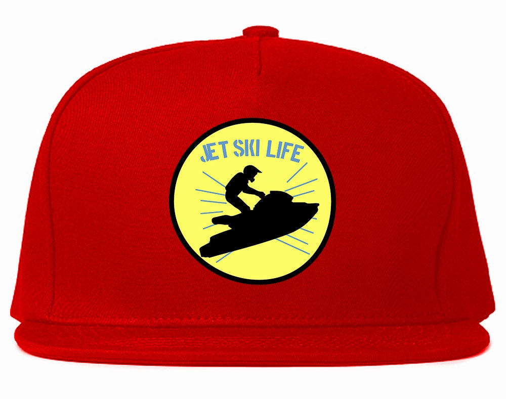 Jetski Jet Ski Life Mens Snapback Hat