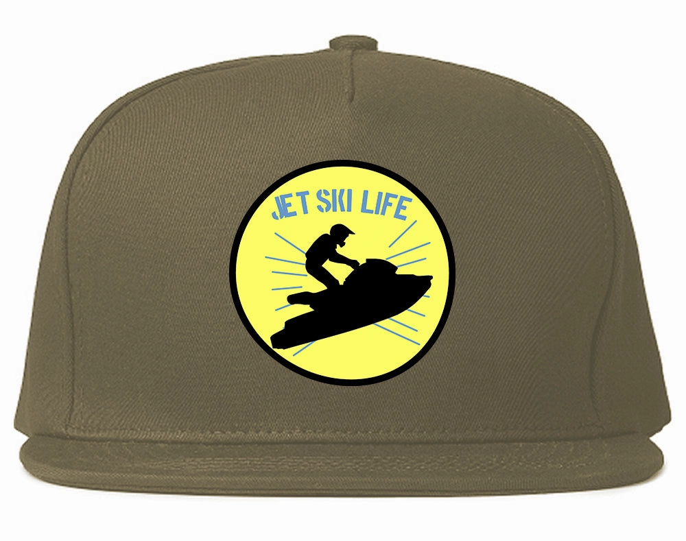 Jetski Jet Ski Life Mens Snapback Hat
