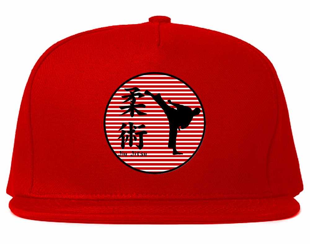 Jiu Jitsu Fighter Mens Snapback Hat
