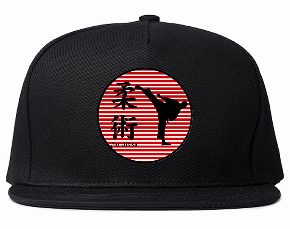 Jiu Jitsu Fighter Mens Snapback Hat
