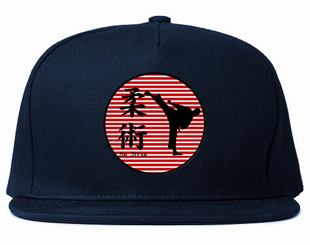 Jiu Jitsu Fighter Mens Snapback Hat
