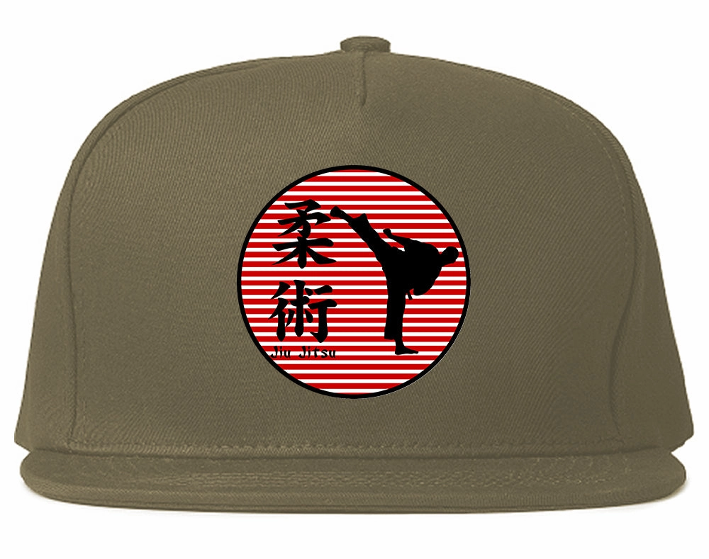Jiu Jitsu Fighter Mens Snapback Hat