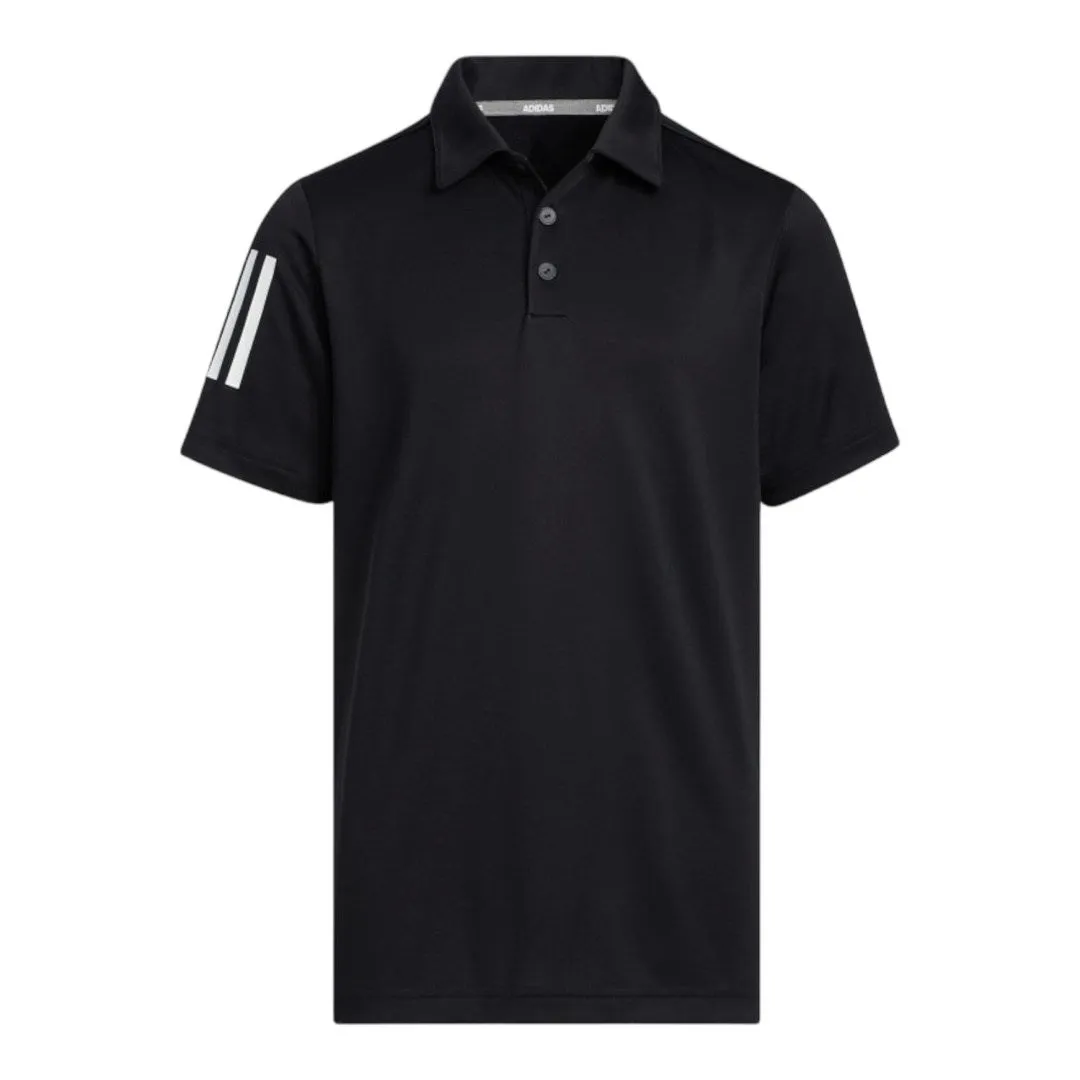 Junior adidas 3-Streifen Golf Polo-Shirt HF3092