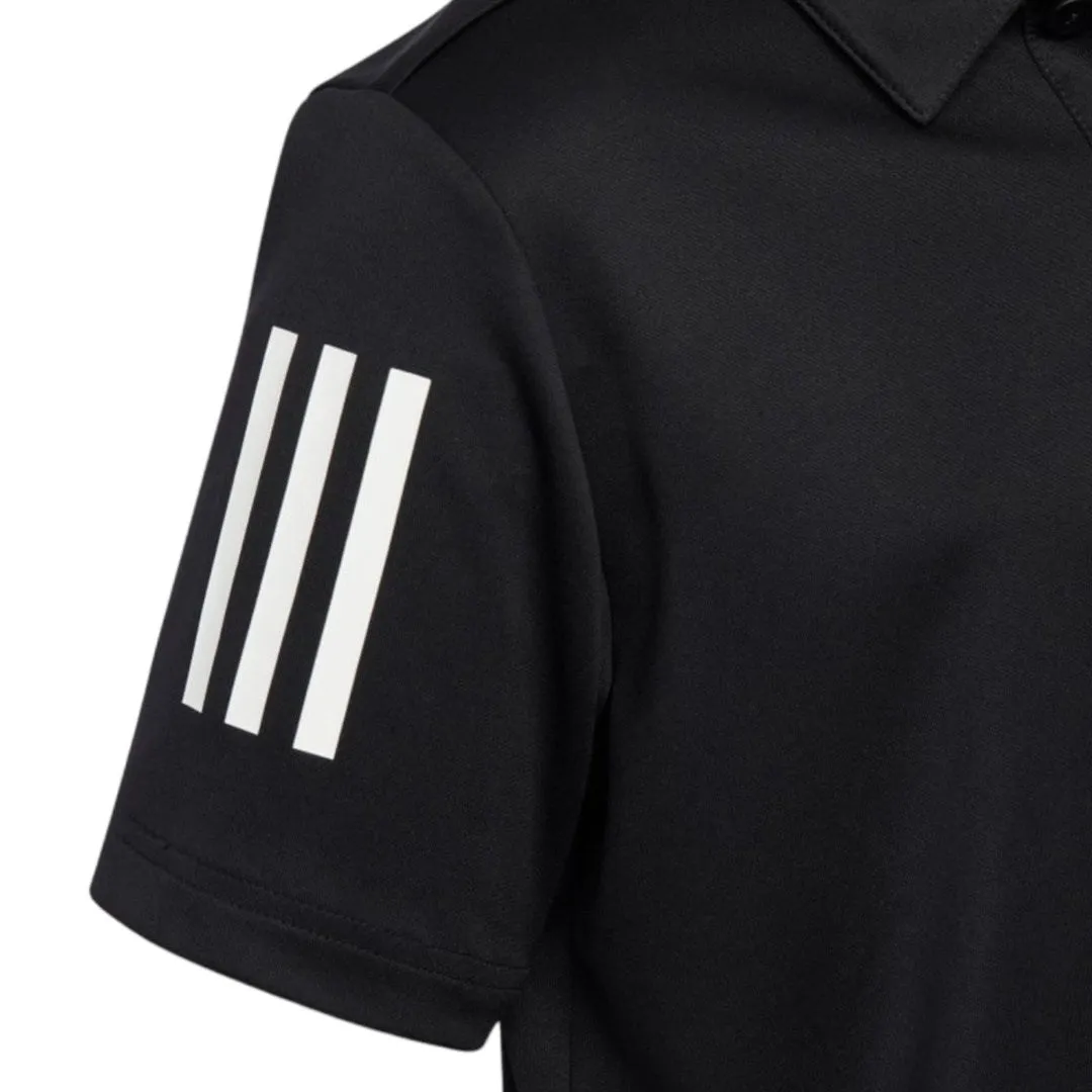 Junior adidas 3-Streifen Golf Polo-Shirt HF3092