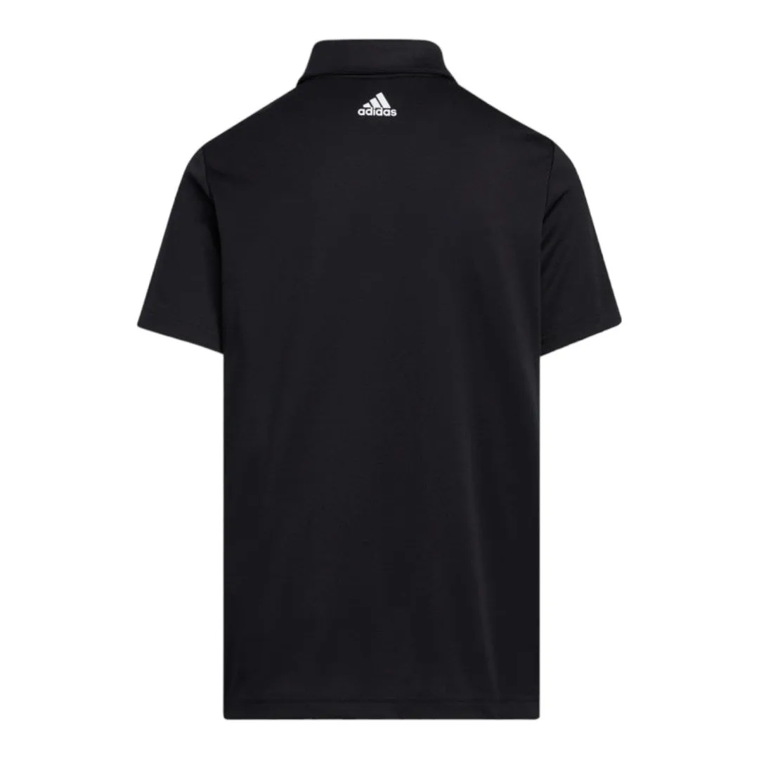 Junior adidas 3-Streifen Golf Polo-Shirt HF3092