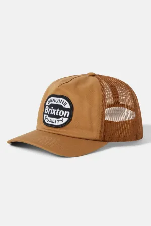Keaton Netplus Trucker Hat - Washed Copper/Washed Copper casual-dad-hat
