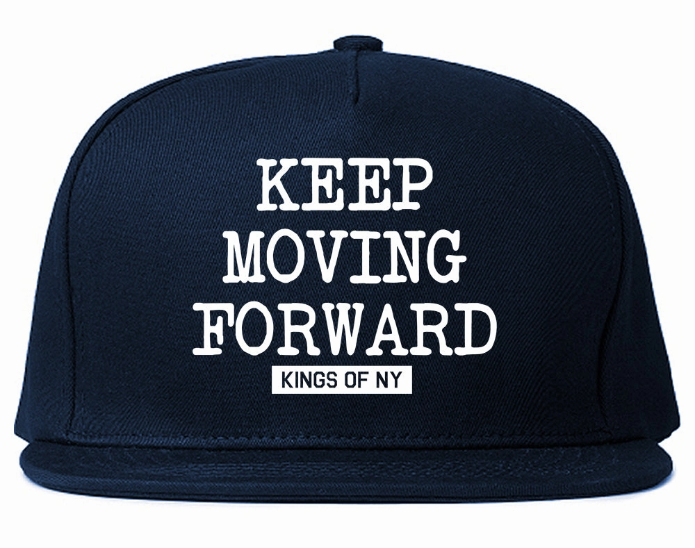 Keep Moving Forward Mens Snapback Hat Cap