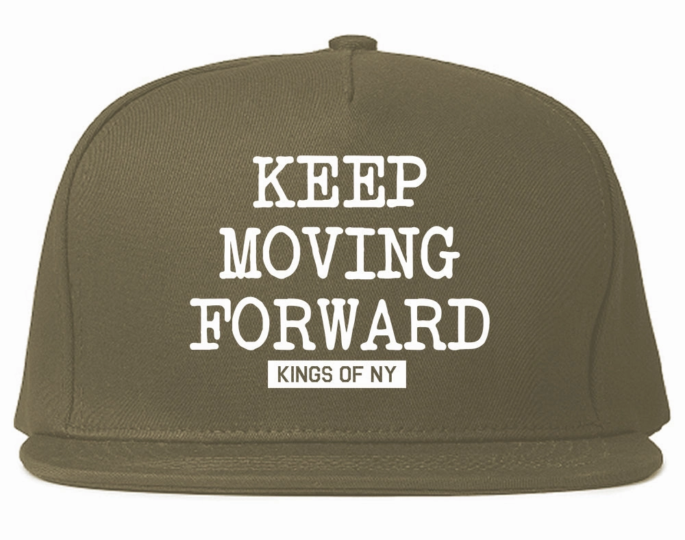 Keep Moving Forward Mens Snapback Hat Cap