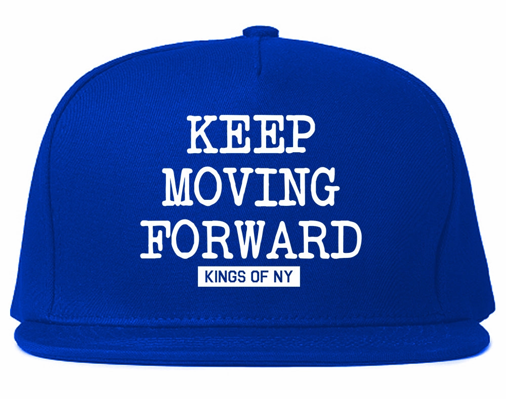 Keep Moving Forward Mens Snapback Hat Cap