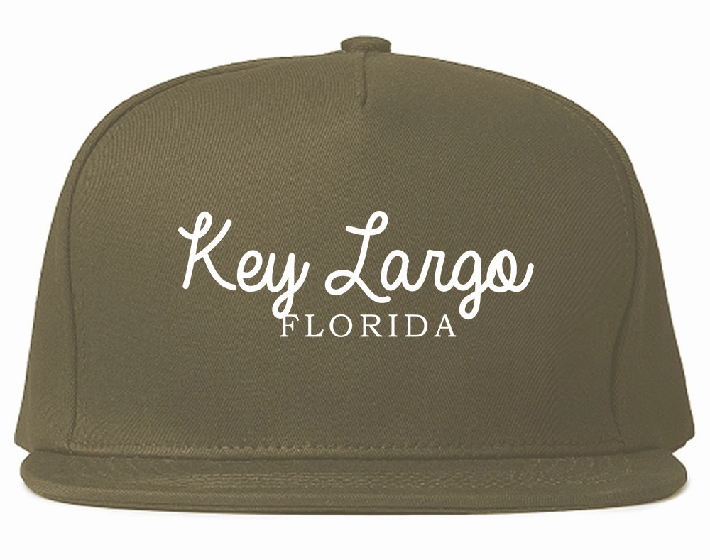 Key Largo Florida Souvenir Mens Snapback Hat