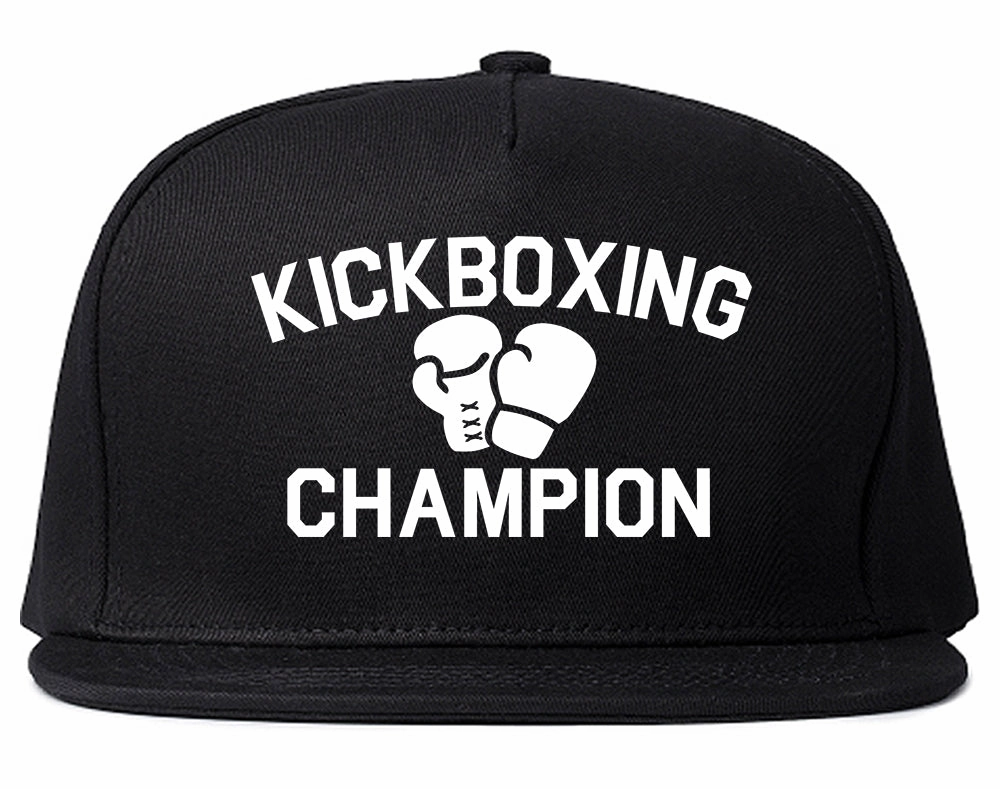 Kickboxing Champion Mens Snapback Hat