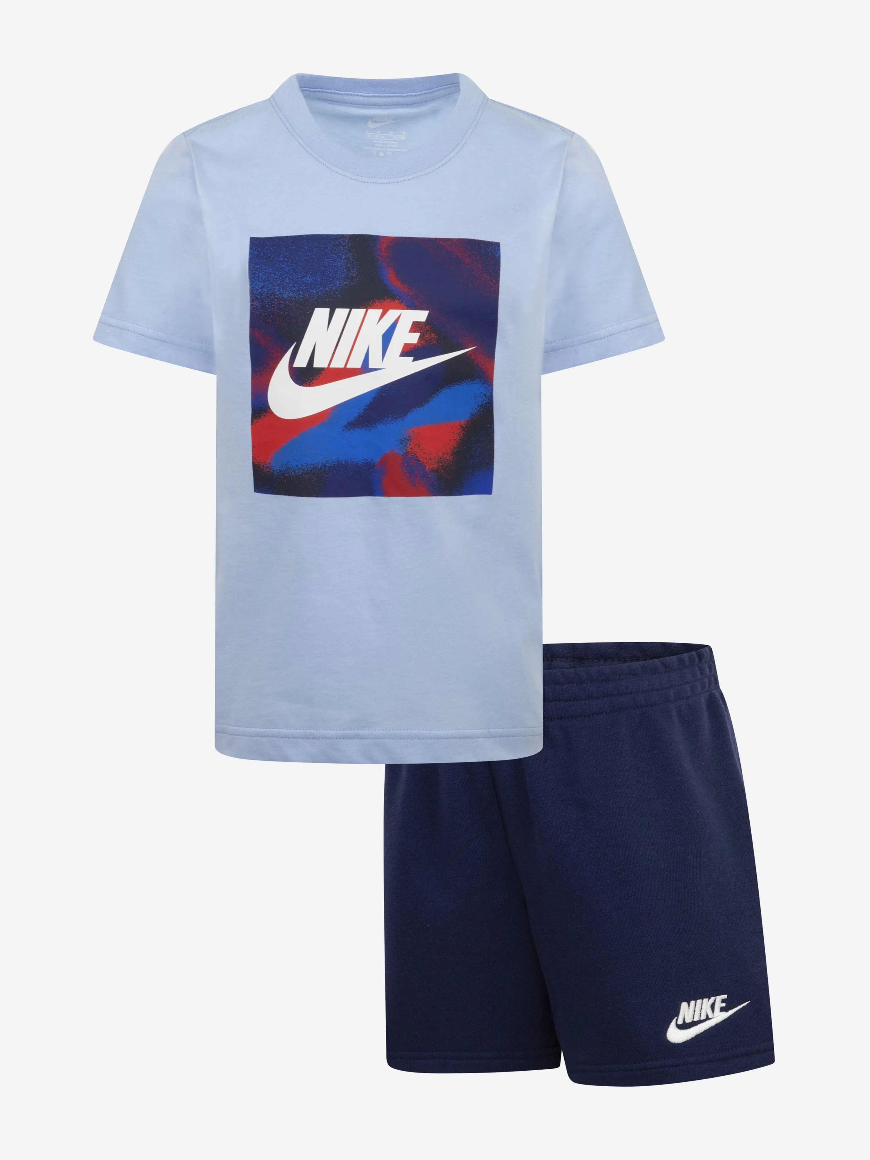 Kids Club Express T-Shirt und Shorts Set in Blau