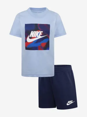 Kids Club Express T-Shirt und Shorts Set in Blau