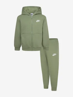 Kids LBR Full Zip Club Tracksuit in Grün