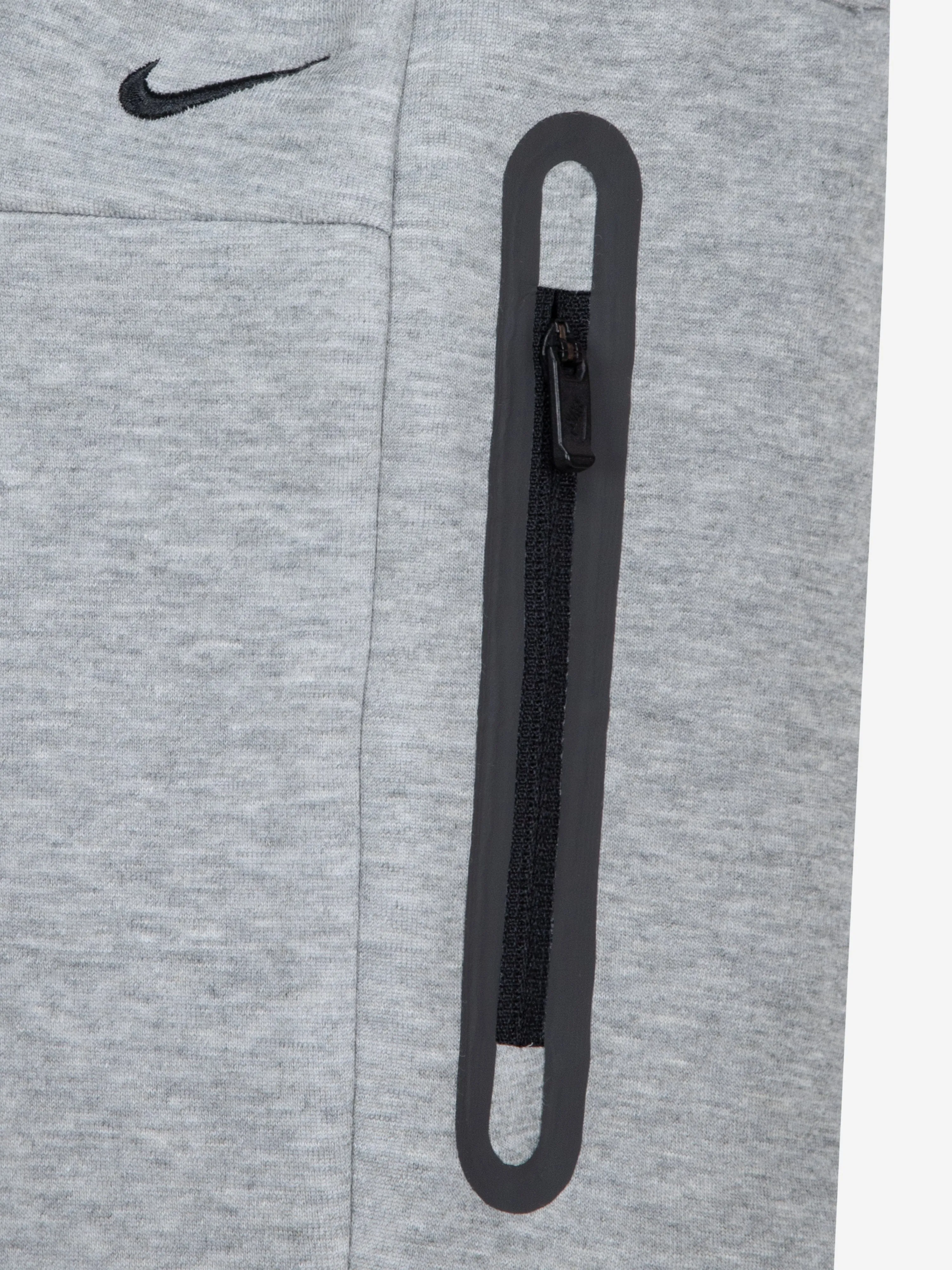 Kids Tech Fleece T-Shirt und Shorts Set in Grau