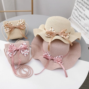 Kids Summer Sun Hat Princess Style spring-straw-hat