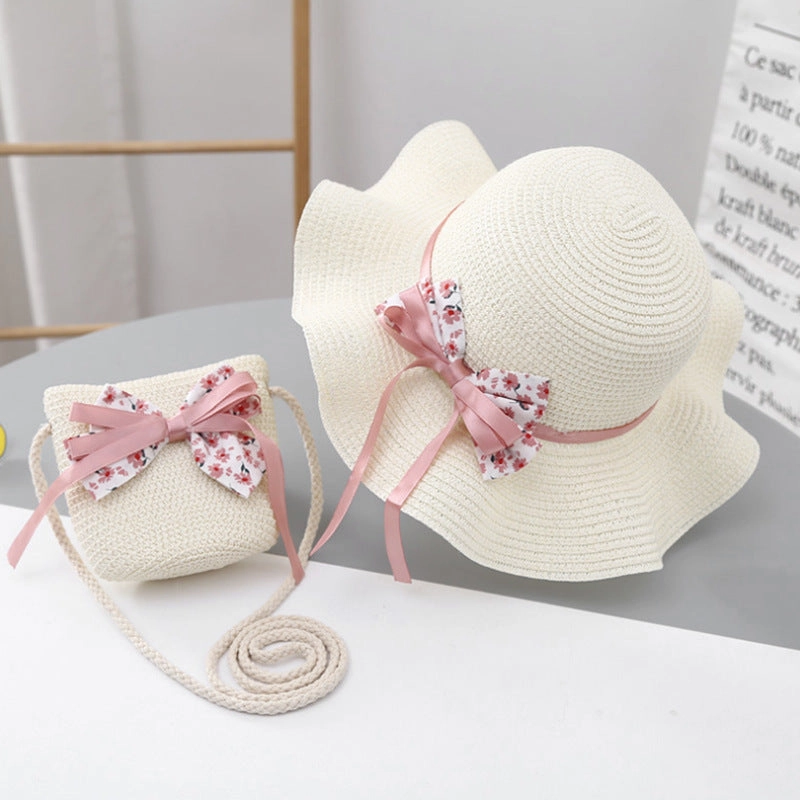 Kids Summer Sun Hat Princess Style