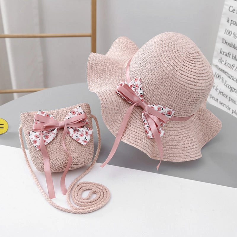 Kids Summer Sun Hat Princess Style