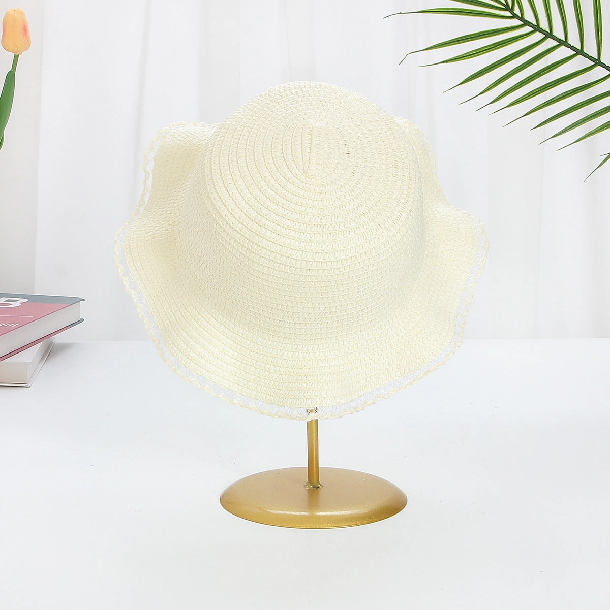 Kids Wave Sun Hat Summer Wide Brim Fashion