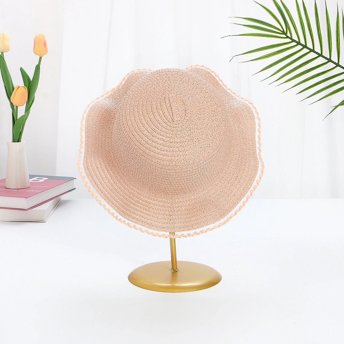 Kids Wave Sun Hat Summer Wide Brim Fashion