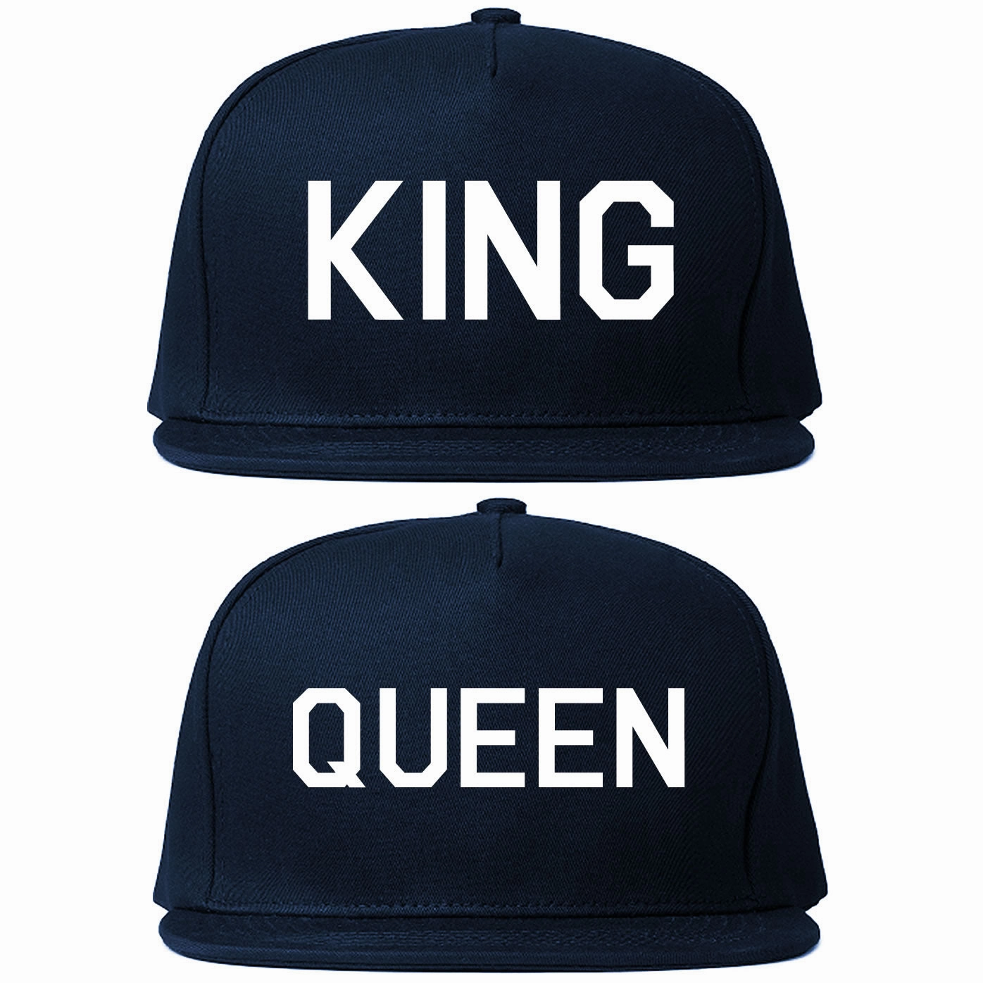 King And Queen Snapback Hats