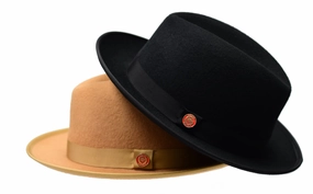 King Collection winter-soft-felt-hat