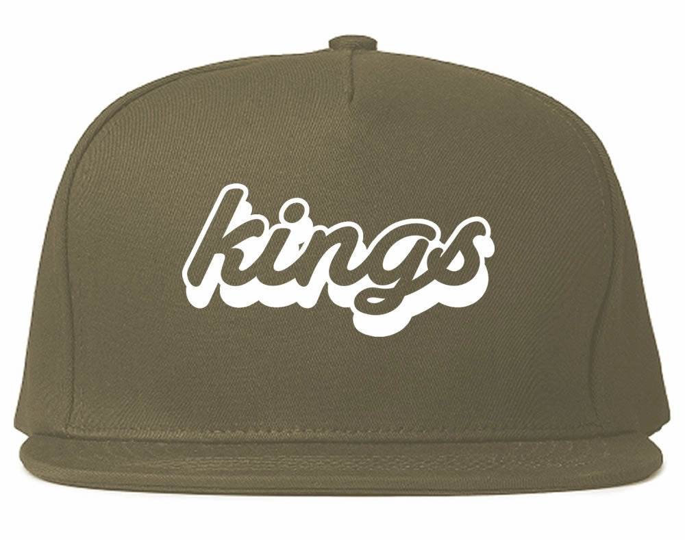 Kings Blue Gradient Logo Snapback Hat