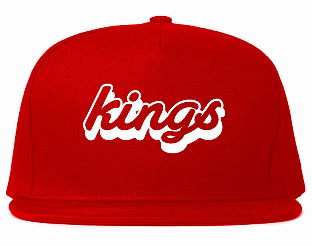 Kings Blue Gradient Logo Snapback Hat