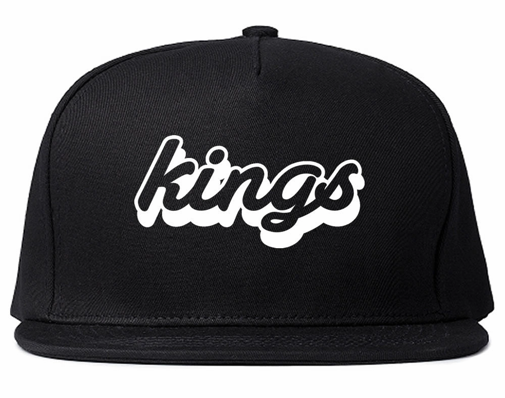 Kings Blue Gradient Logo Snapback Hat