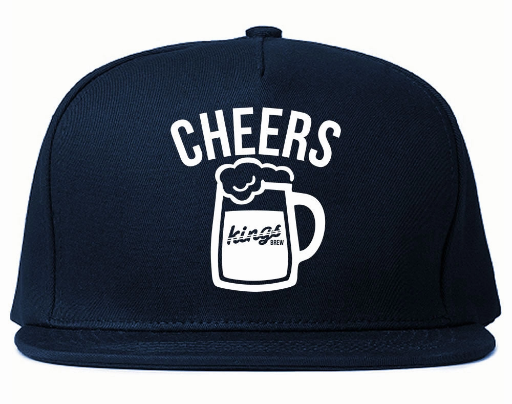 Kings Brew Beer Pint Snapback Hat Cap