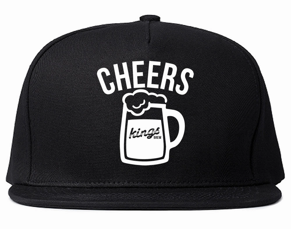 Kings Brew Beer Pint Snapback Hat Cap
