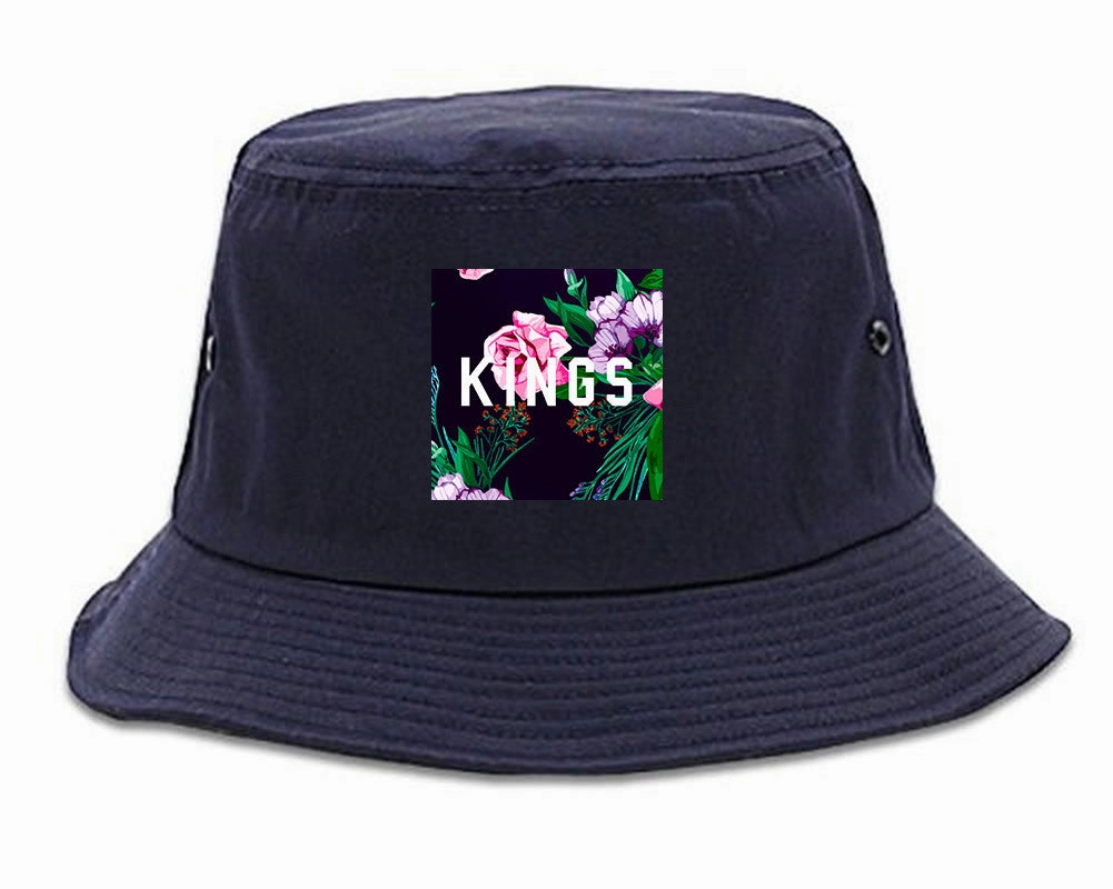 KINGS Floral Box Bucket Hat