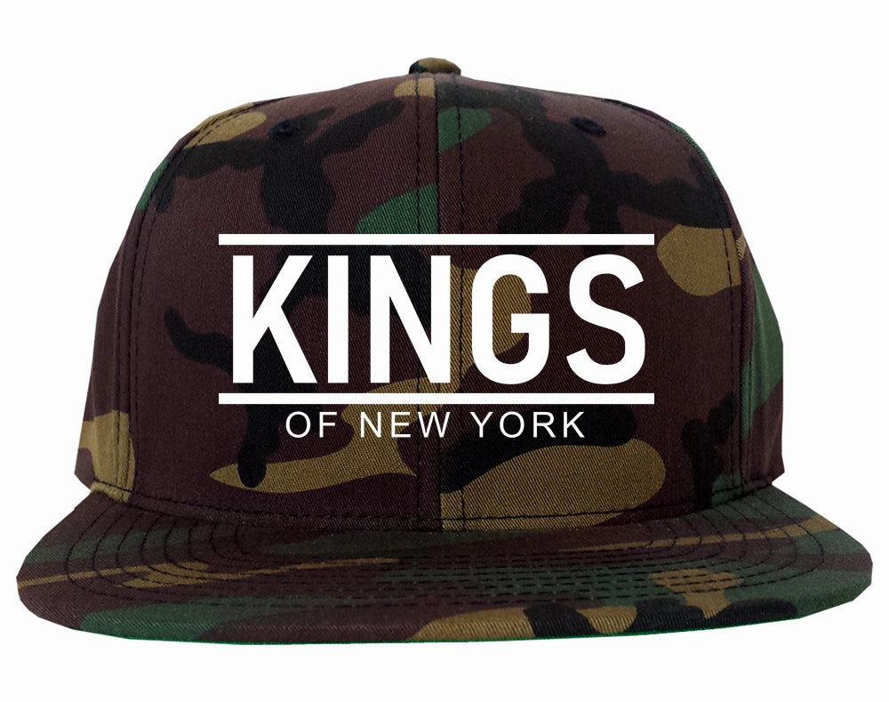 KINGS Of New York Lines Mens Snapback Hat