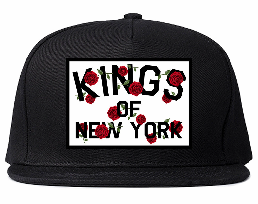 Kings Of New York Rose Garland Snapback Hat