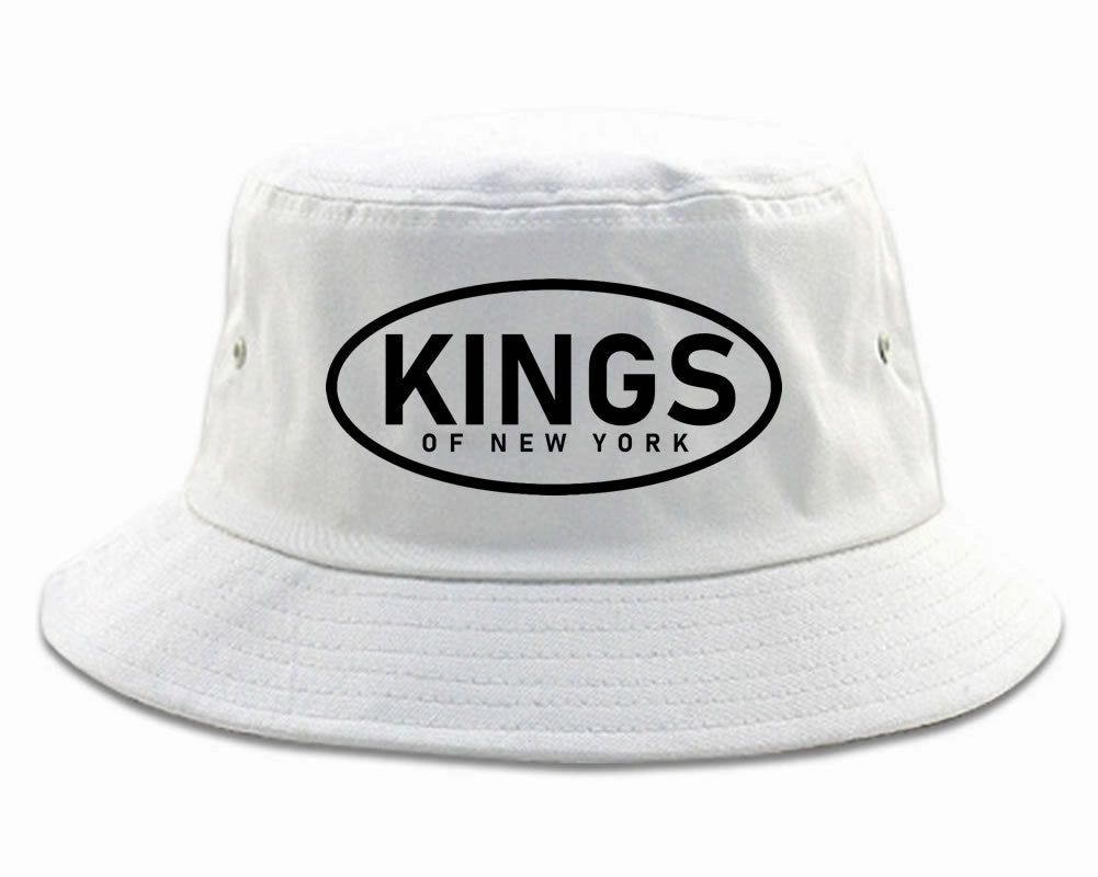 Kings Of New York Work Logo Mens Bucket Hat