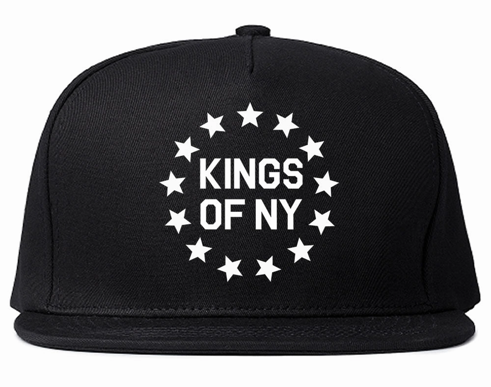 Kings Of NY Classic Stars Logo Chest Snapback Hat