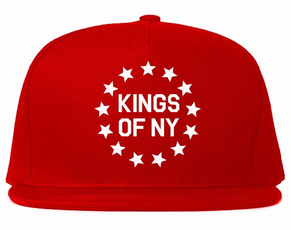 Kings Of NY Classic Stars Logo Chest Snapback Hat