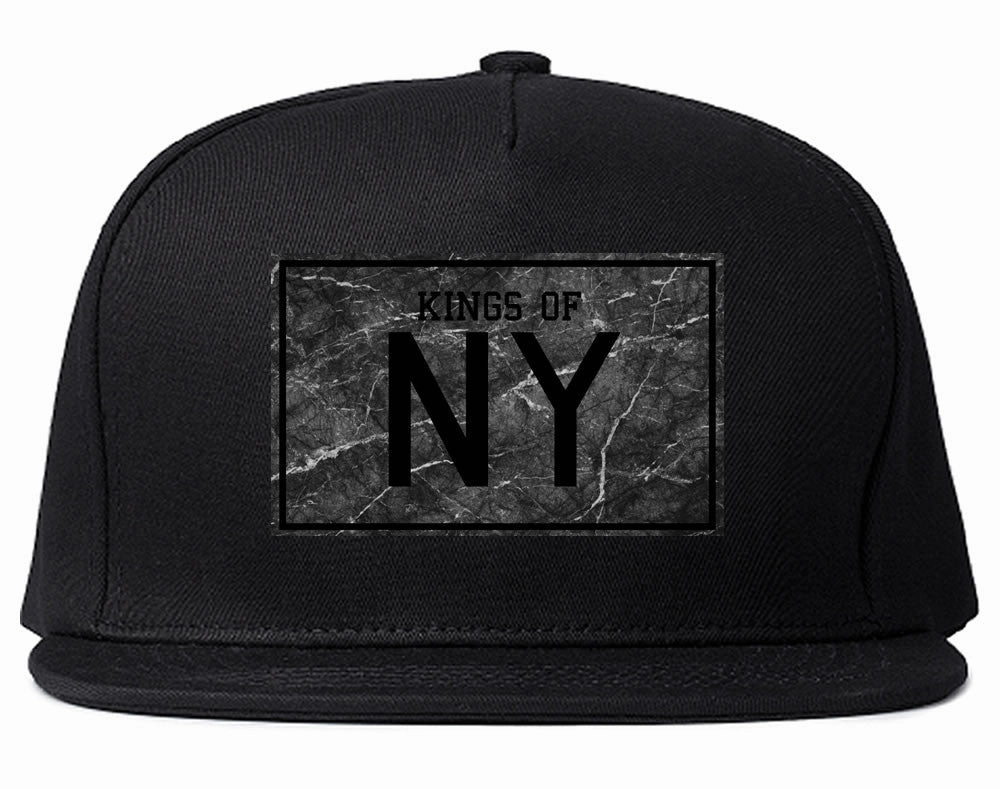 Kings Of NY Granite Print Snapback Hat